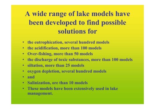 Ecological Modelling