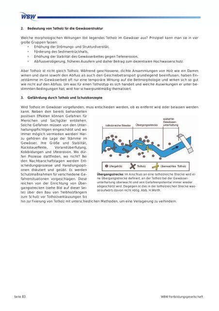 Von der GewÃ¤sserpflege zur GewÃ¤sserentwicklung - WBW ...
