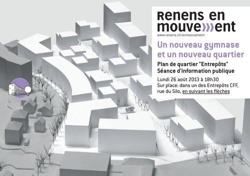 Un nouveau gymnase et un nouveau quartier Plan de ... - Renens