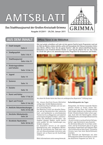 Stadthausjournal - Stadt Grimma