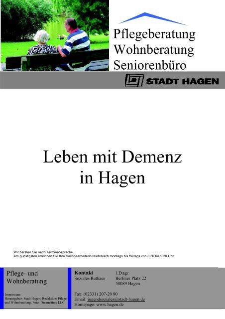 Auswahlliste zum Thema Demenz Stand: März 2011 - Hagen