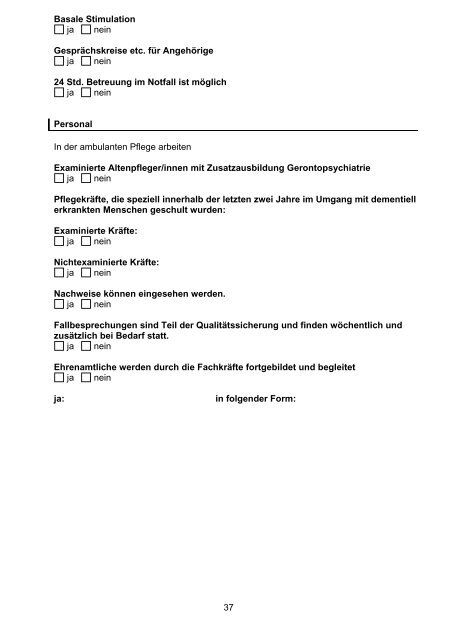 Auswahlliste zum Thema Demenz Stand: März 2011 - Hagen