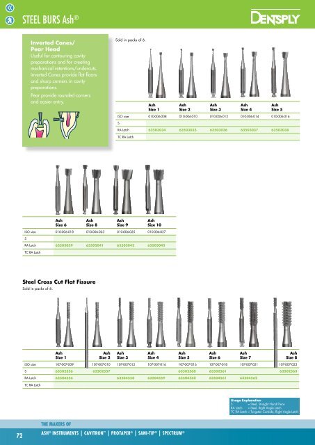 INSTRUmENTS - Dentsply