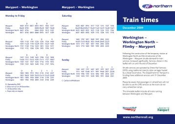 Workington - Northern Rail