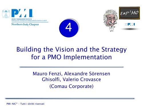 Building the Vision and the Strategy for a PMO ... - PMI-NIC