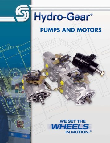 Hydro-Gear Pumps and Motors