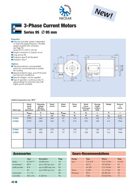 Motors - TEA Machine Components Inc.