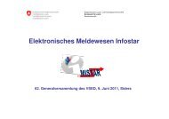 Elektronisches Meldewesen Infostar - Verband Schweizerischer ...