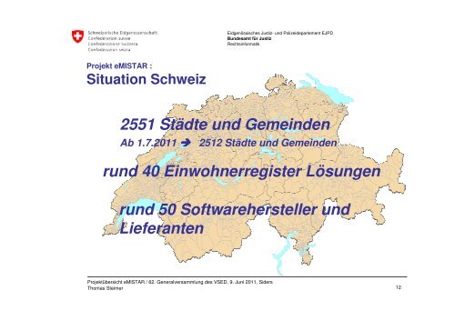 Elektronisches Meldewesen Infostar - Verband Schweizerischer ...