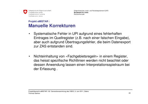 Elektronisches Meldewesen Infostar - Verband Schweizerischer ...