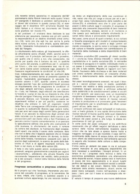 For a Christian View iof Ecology, Ecologia, 1972