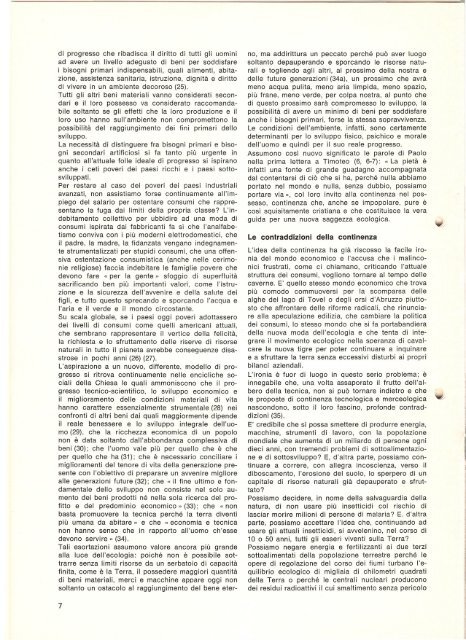 For a Christian View iof Ecology, Ecologia, 1972