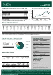 tarpon hg - Credit Suisse Hedging-Griffo