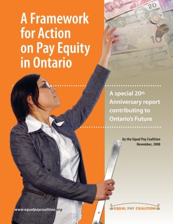 A Framework for Action on Pay Equity in Ontario - CUPE Ontario