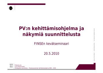 puolustusvoimien kehittämisohjelma - FINSE