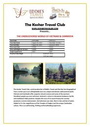 The Kosher Travel Club - Kosher Travelers