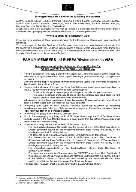 Spain EEA EU Spouse - VFS Global