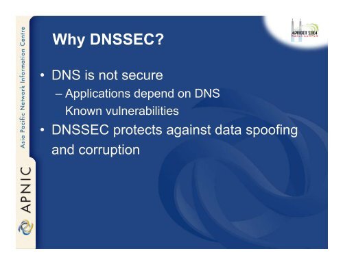 DNS Security Extension (DNSSEC)