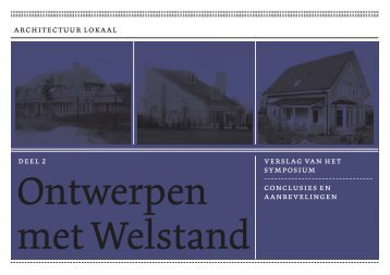 Ontwerpen met Welstand deel 2 - Architectuur Lokaal