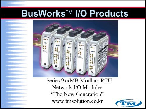 Network I/O Modules