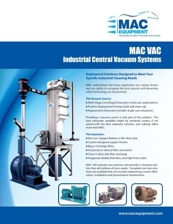 Product Brochure - Mac Process Mac Process