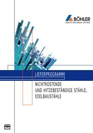 nichtrostende und hitzebestÃ¤ndige stÃ¤hle, edelbaustÃ¤hle