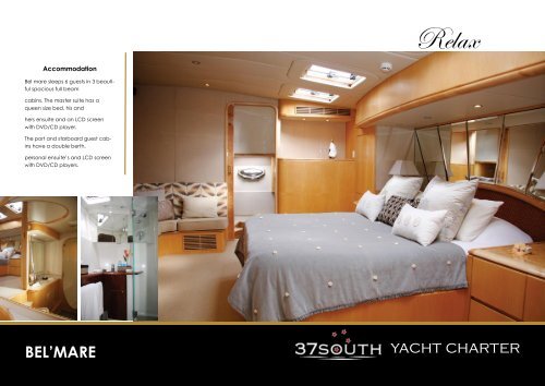 Bel'mare e-brochure - 37South Yacht Charter