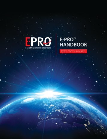 EPRO Handbook Executive Summary