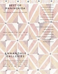 ANNANDALE GALLERIES BEST OF MANINGRIDA