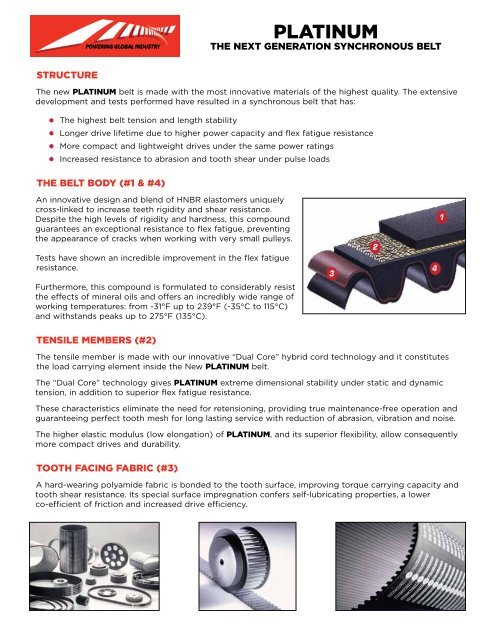 Jason Platinum Belts Short.pdf - Rainbow Precision Products, Inc.