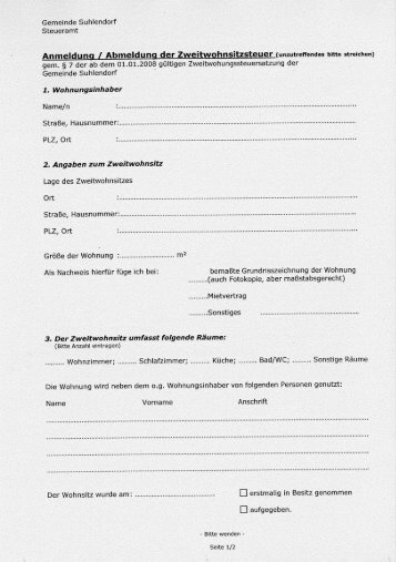 Abmeldung der Zweitwohnsitzsteuer (pdf 1,71 MB) - Samtgemeinde ...