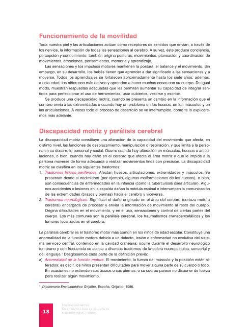 Discapacidad motriz - conafe.edu.mx