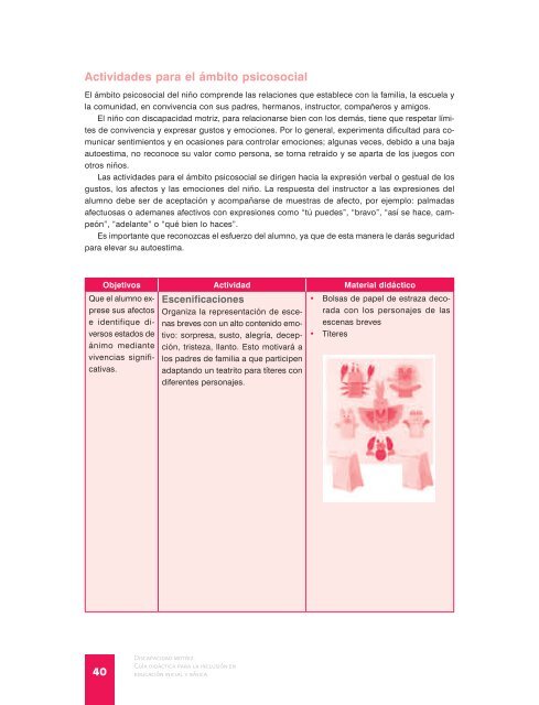 Discapacidad motriz - conafe.edu.mx