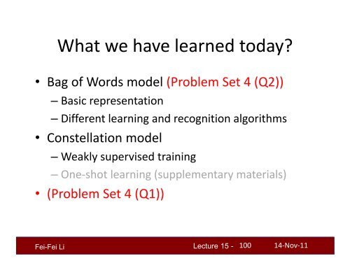 Lecture 15 - Stanford Vision Lab