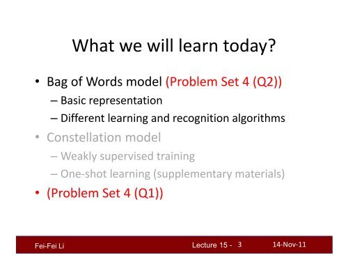 Lecture 15 - Stanford Vision Lab