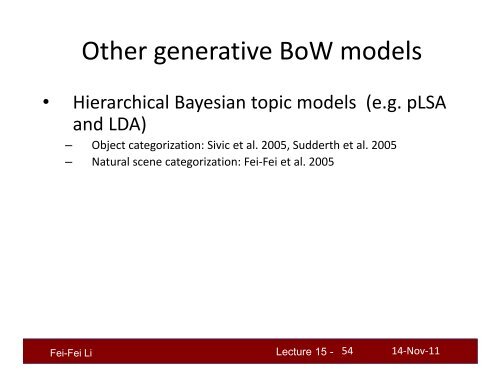 Lecture 15 - Stanford Vision Lab