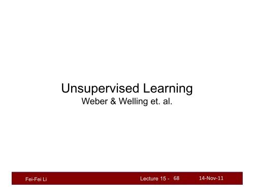 Lecture 15 - Stanford Vision Lab