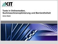 Der Vortrag zum Download - Opentext Usergroup