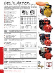 Davey Portable Pumps - Security tech