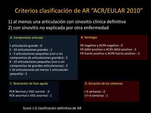 Concepto de enfermedad inflamatoria articular en el adulto