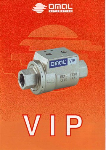 Technisches Prospekt OMAL-Axial-Ventil VIP - HANS KOHLE ...