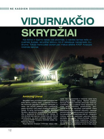 VidurnakÄio skrydÅ¾iai