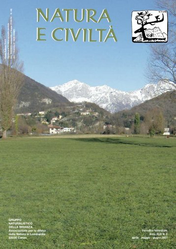 Scarica la rivista in formato PDF - Gruppo Naturalistico della Brianza