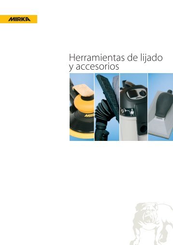 Herramientas de lijado y accesorios - Mirka