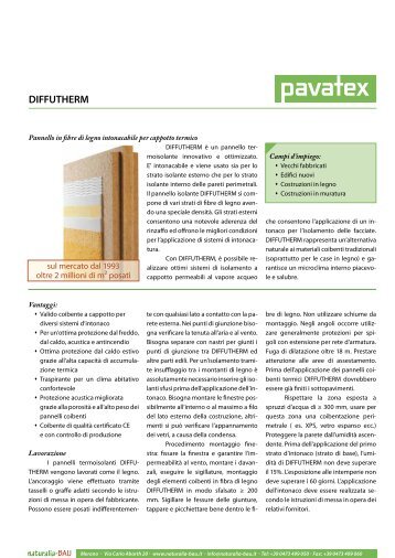 pavatex DIFFUTHERM - Naturalia Bau