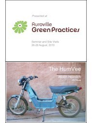 pdf, 1Mb - Auroville Green Practices