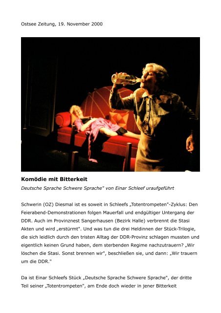001119 Ostseezeitung (pdf) - dramagraz