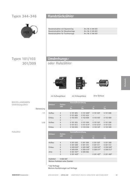 Notizen - Hengstler GmbH