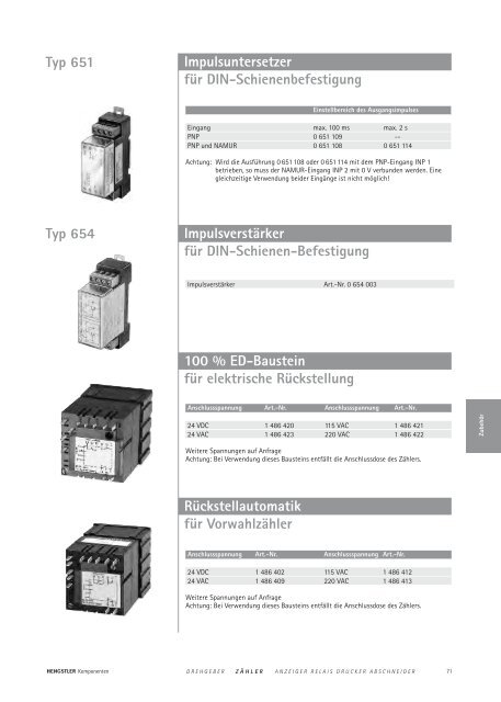 Notizen - Hengstler GmbH