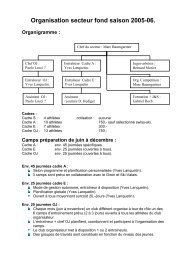 Organisation saison 2005-06.pdf - Ski Romand (ch)